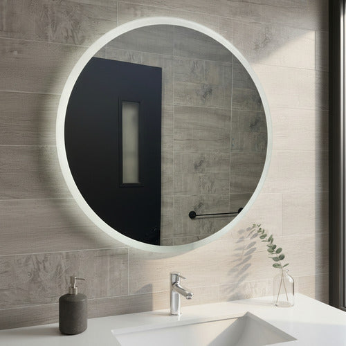 D-Halo Trilight Sense 60: (Espejo redondo 60 cm, sensor de movimiento, 3 luces).